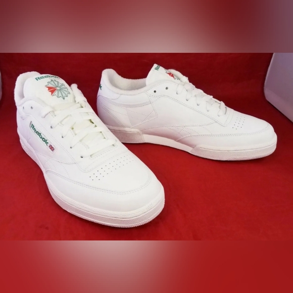 NEW REEBOK CLASSIC WHITE MAN SNEAKERS VINTAGE SHOES SIZE 9/42 - Picture 4 of 9